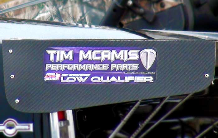 Tim McAmis Low Qualifier Award