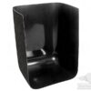 Black Fiberglass Seat