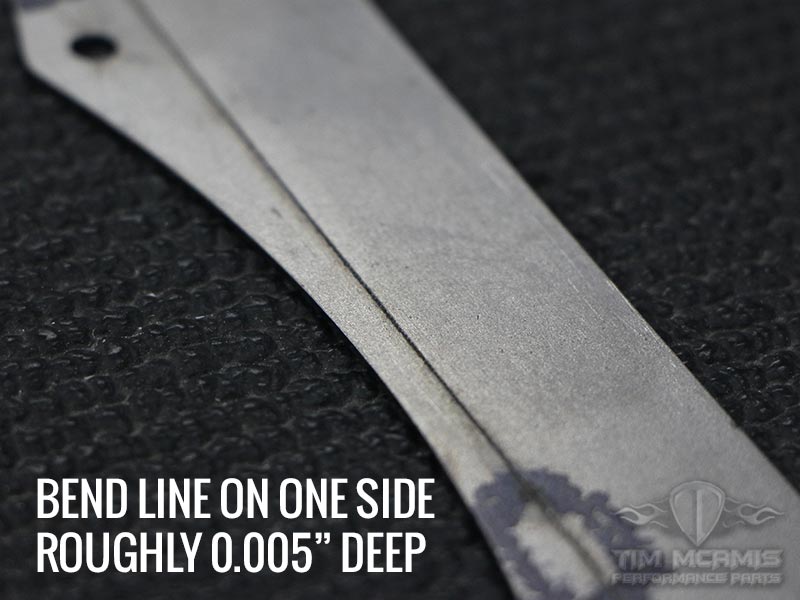 Steel Scallop Strip Bend Line