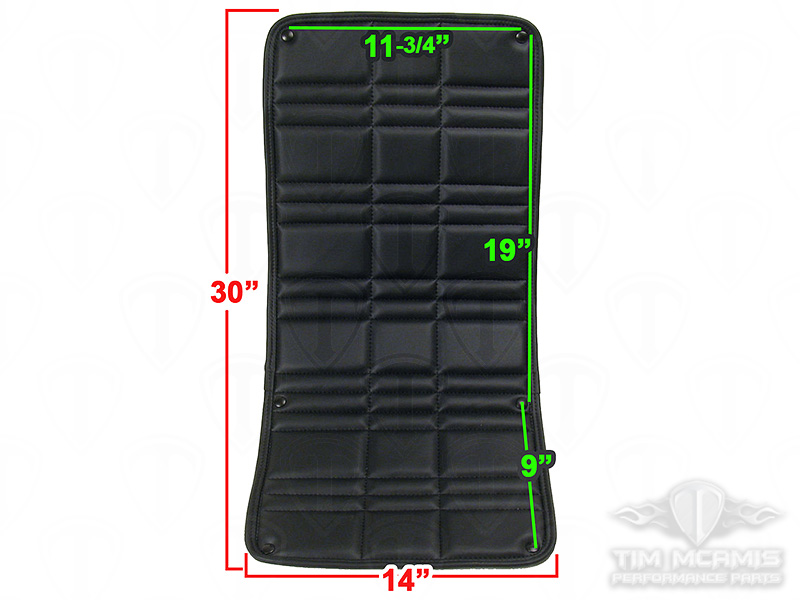 Seat Pad Dimensions