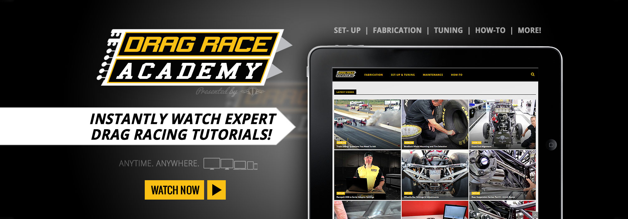 Drag Race Academy Tutorial Videos