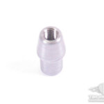 1/2" x .058 Tube Adapter: 1/4"-28 RH - Image 1