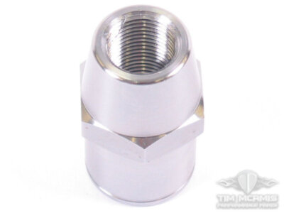 1-1/4" x .095 HEX TUBE ADAPTER:  3/4"-16 LH