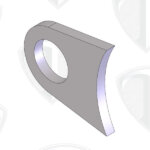 TI Brake Line Tab - Image 1