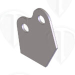 Wheelie Bar Plate