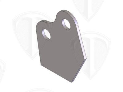 Wheelie Bar Plate