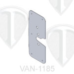 Door Latch Backing Plate