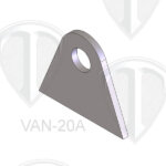 Seat Belt Tab: 7/16" Hole - Image 1