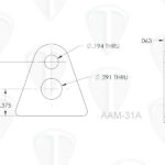 Parachute Tab (Mild Steel) - Image 2