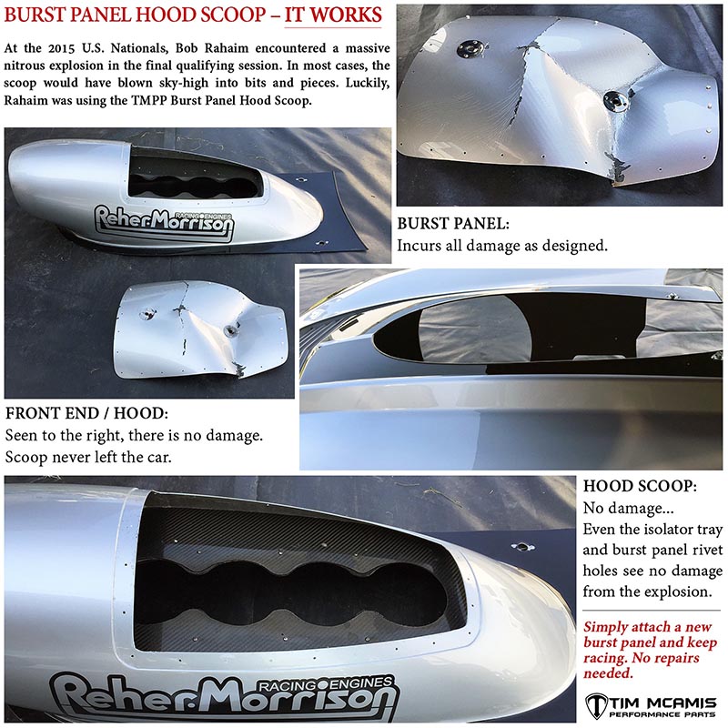 EFI Burst Panel Hood Scoop