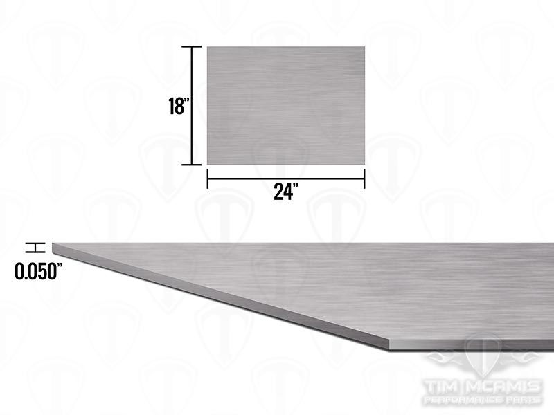 4130 Plate - 0.050” x 18" x 24"