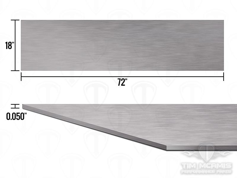 4130 Plate - 0.050” x 18" x 72"