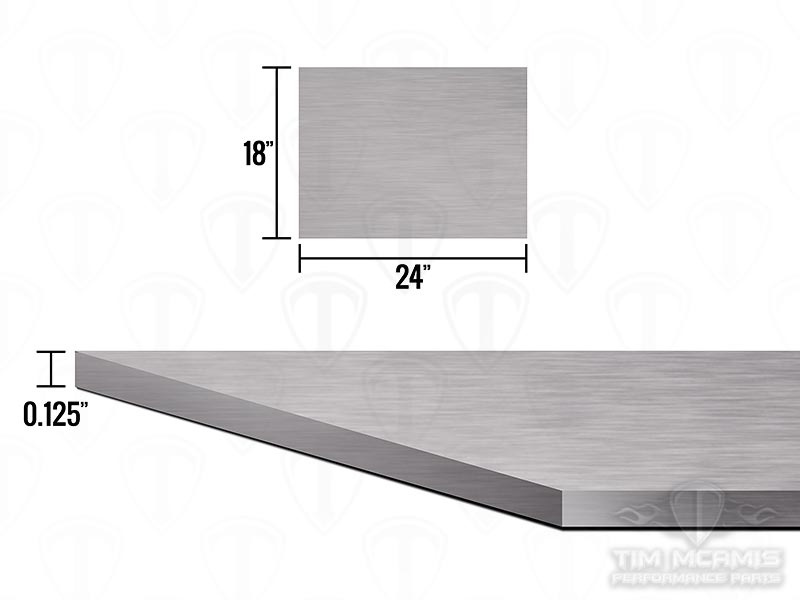 4130 Plate - 0.125” x 18" x 24"