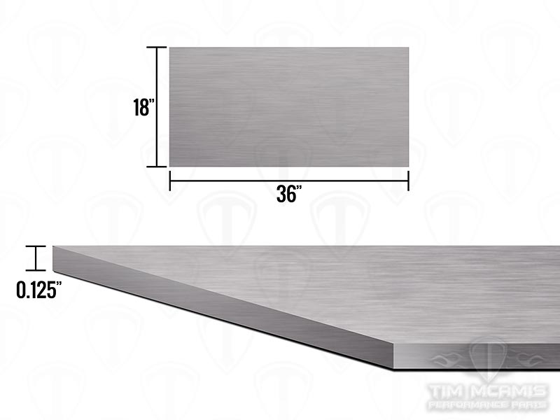 4130 Plate - 0.125” x 18" x 36"
