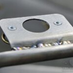 1-3/8" Weld Plate Installed