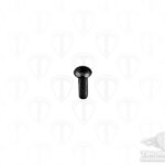 Black Solid Rivet 1/8" X 7/16"