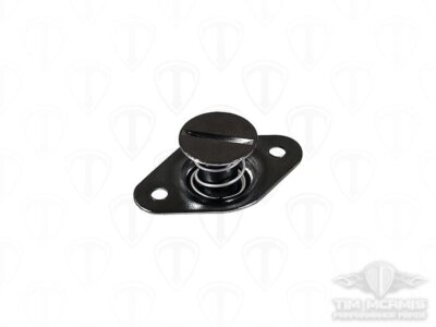 Black .500 Aluminum Self Eject (5/16) Dzus Fastener