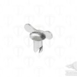 .500 Steel Oval Head Winged (5/16) Dzus Fastener