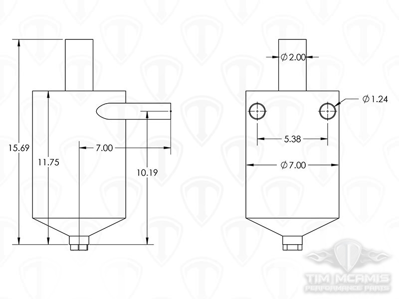 1.5 Ga Oil Breather Tank Specs