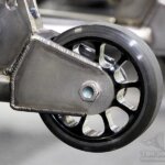 Titanium Wheelie Bar Plate
