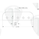 Cable Operated Throttle Tab Dims