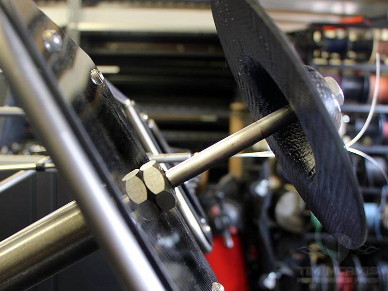 Carbon Fiber Parachute Launcher Disc Extended