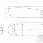 Hood Scoop Dimensions