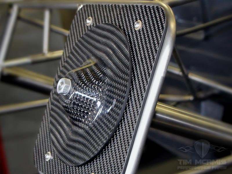 Carbon Fiber Parachute Backing Plate