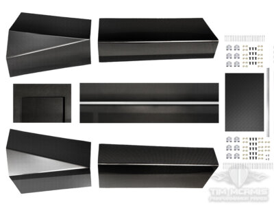 Carbon Fiber Transmission Tunnel Kit