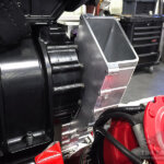Roots Supercharger Burst Panel Deflector