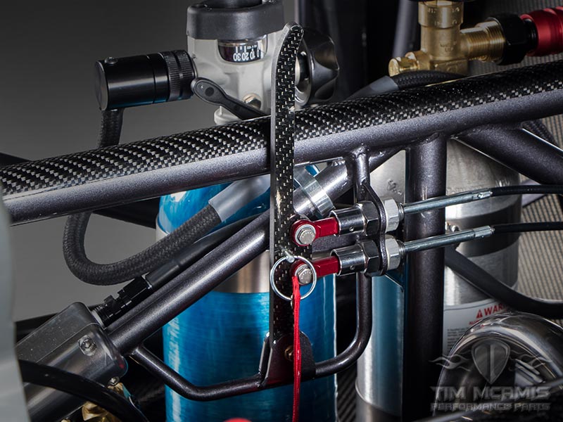 Carbon Fiber Fire Bottle Handle Kit