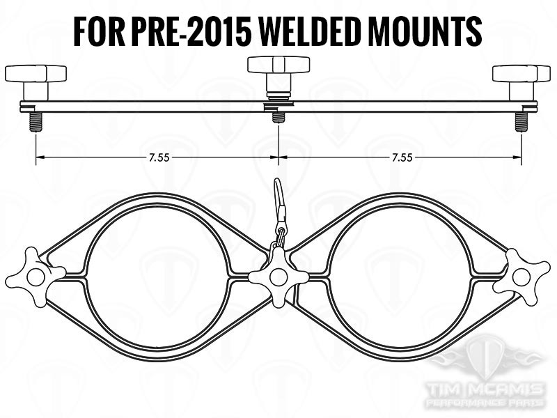 Split Upper N2O Ring Dimensions