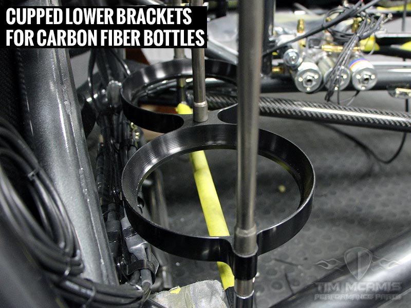 Carbon Fiber Nitrous Bottle Lower Mounts