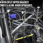 Split Upper N2O Bottle Mount Brackets