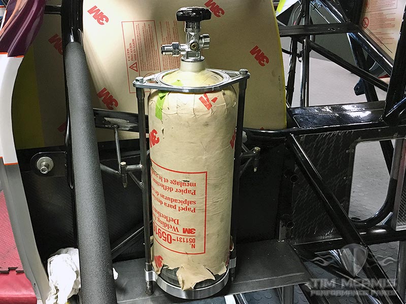 Carbon Fiber Nitrous Bottle Mount