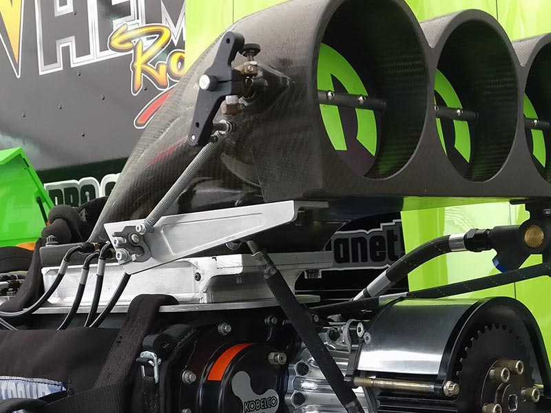 Blower Throttle Bracket Roots Supercharger