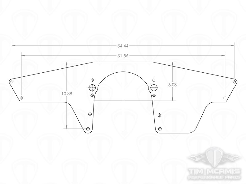 BBC Motor Plate: Wide