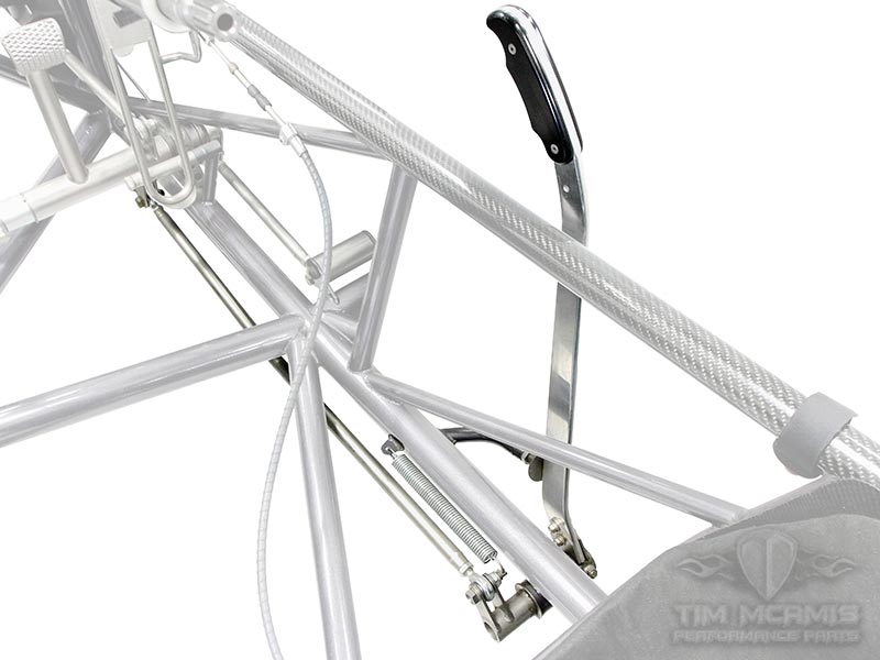 Hand Brake Cross Shaft Tab Installed