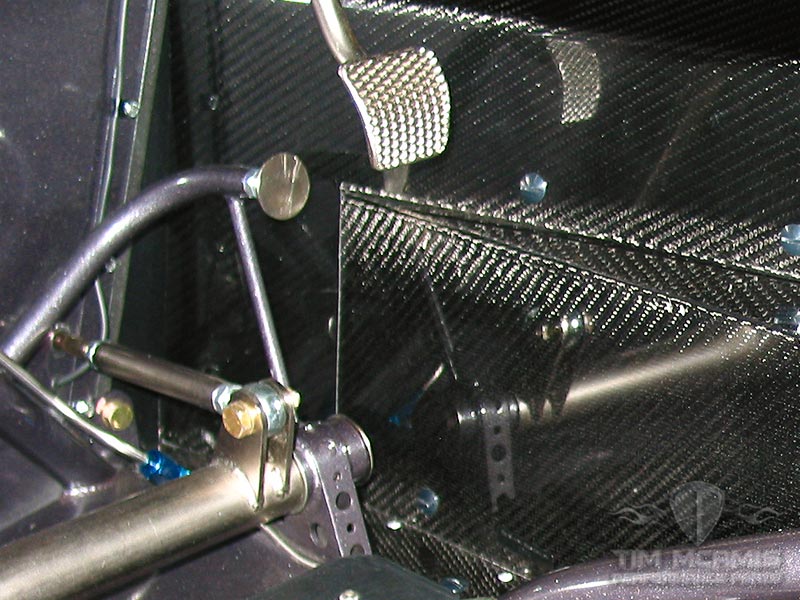 Pedal Stop Installed