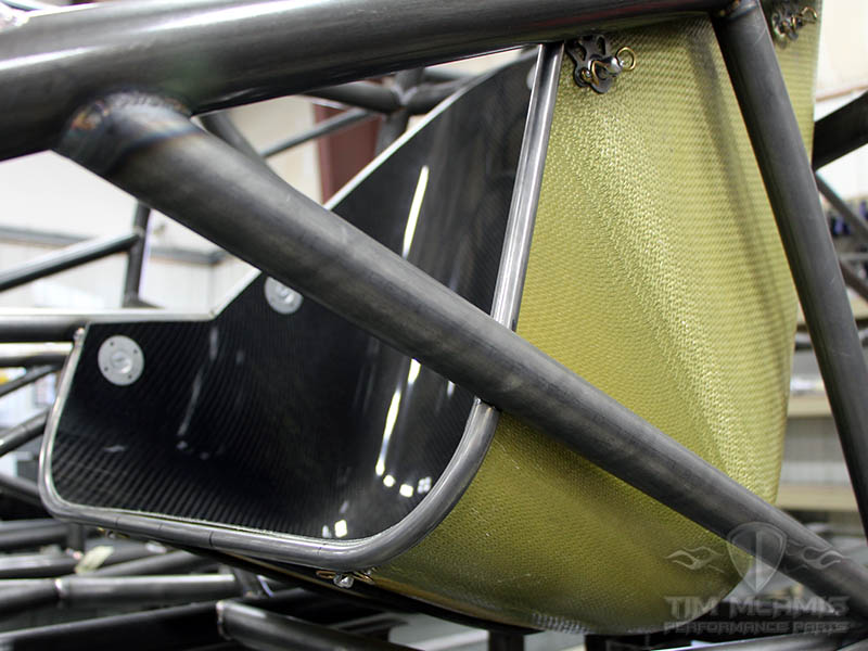 Carbon Fiber Seat Mounted