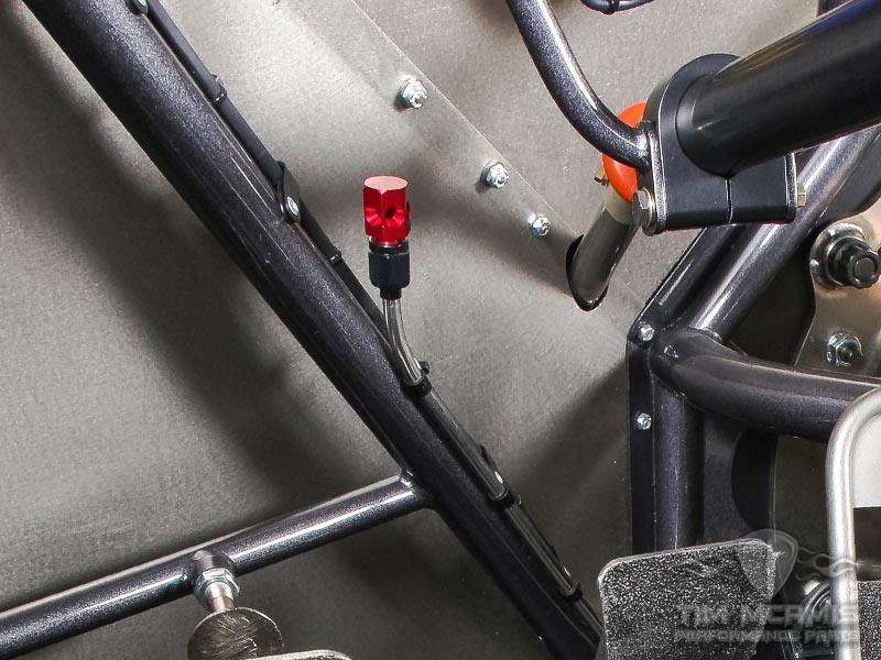 Fire Bottle Plumbing Kit Installed