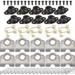 Aluminum Self Eject (5/16) Dzus Fastener Kit