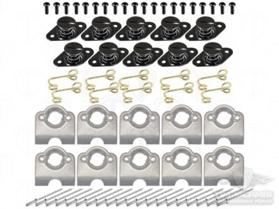 Aluminum Self Eject (5/16) Dzus Fastener Kit