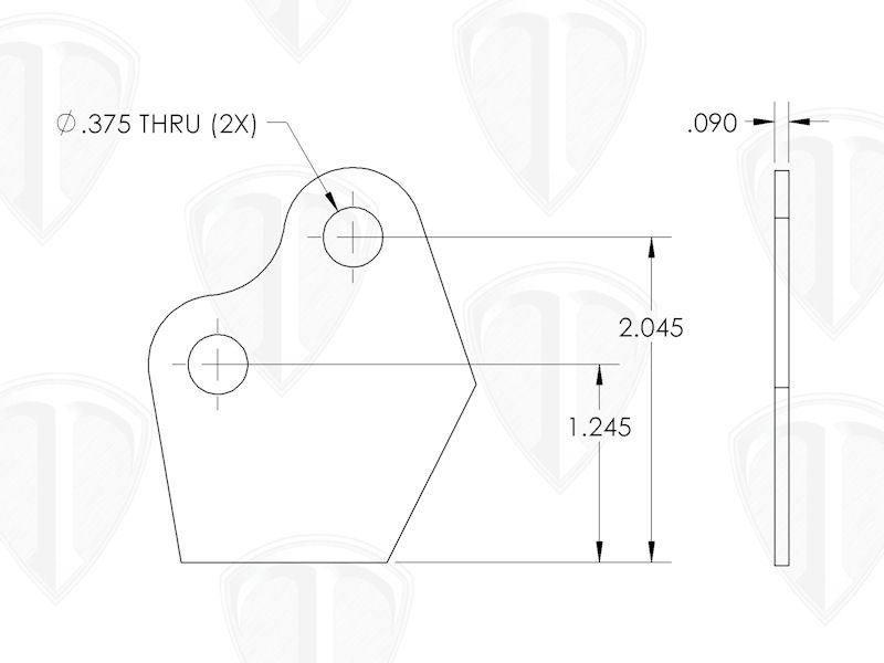 Wheelie Bar Tab