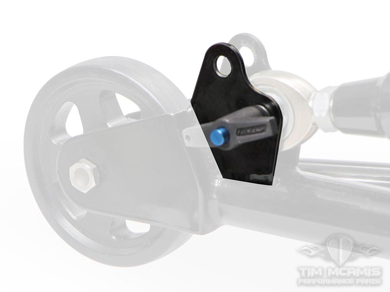 Wheelie Bar Quick Pin Plate