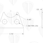 Pedal Cross Shaft Mount (Inner) - Image 2