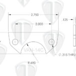 Sway Bar Mount Tab - Image 2