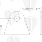 Wishbone Tab Dimensions
