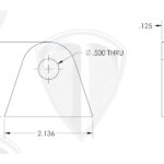 Wishbone Tab Dimensions