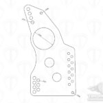 4-Link Housing Plate Dimensions
